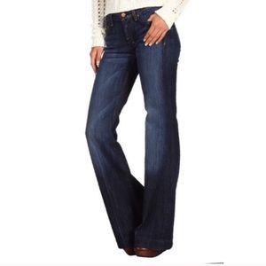 7 for all mankind dojo flare jeans size 26